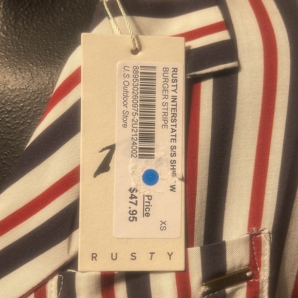 Woman’s Rusty Interstate Shirt XS - Picture 3 of 4